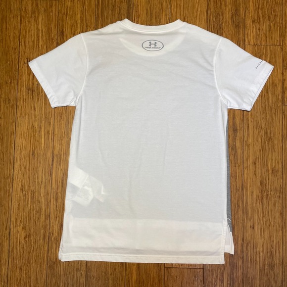 Under‎ Armour University California Bears T Shirt Youth Med YMD White Gray NWT - Picture 2 of 6